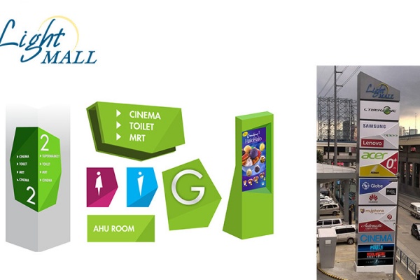 ASYA Design/QASYA - Light Mall Signages