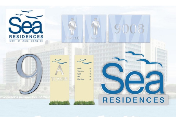 ASYA Design/QASYA - Sea Residence Signages