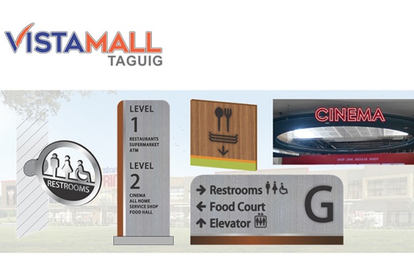 ASYA Design/QASYA - VistaMall Taguig Signages