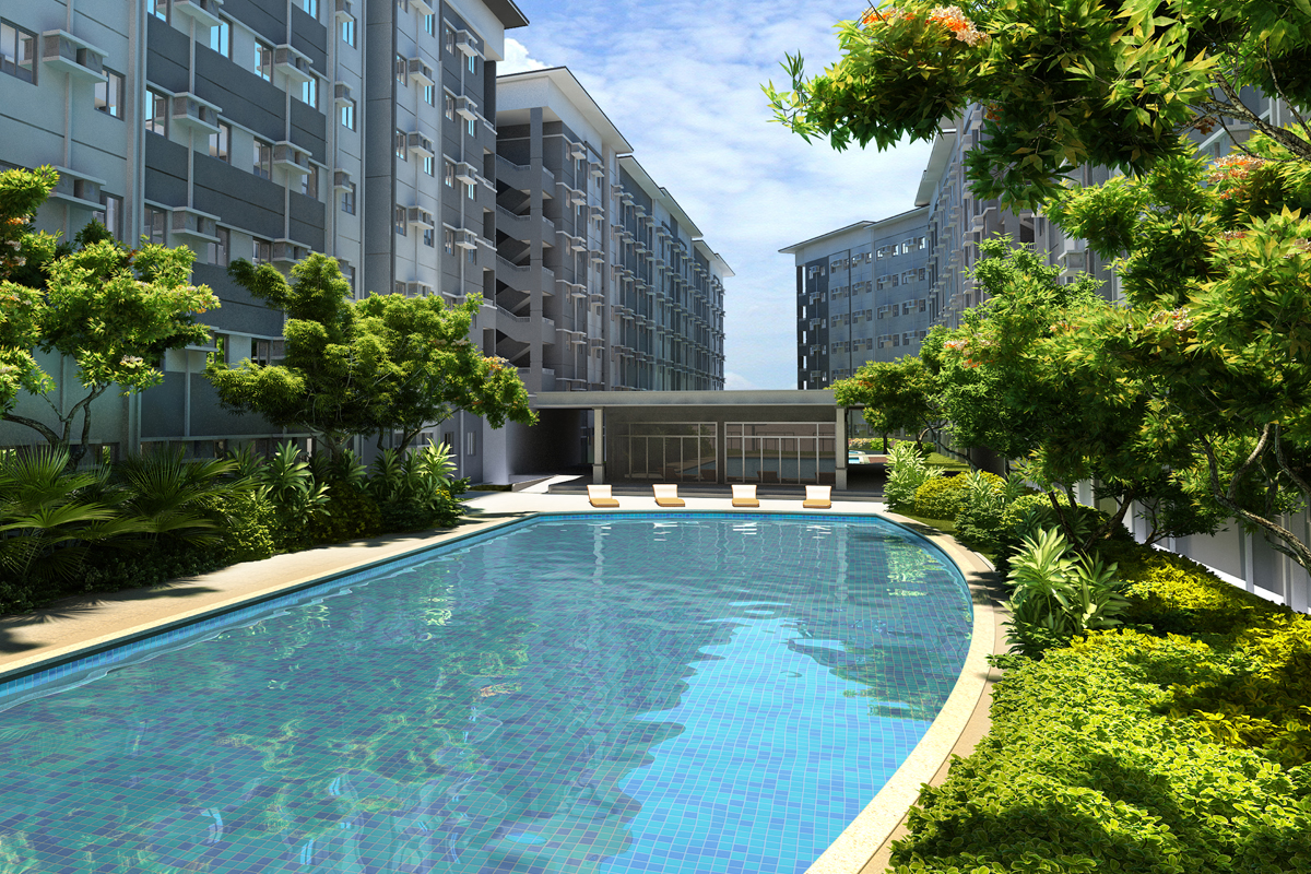 ASYA Design Projects-Leaf Residences Pool Amenity