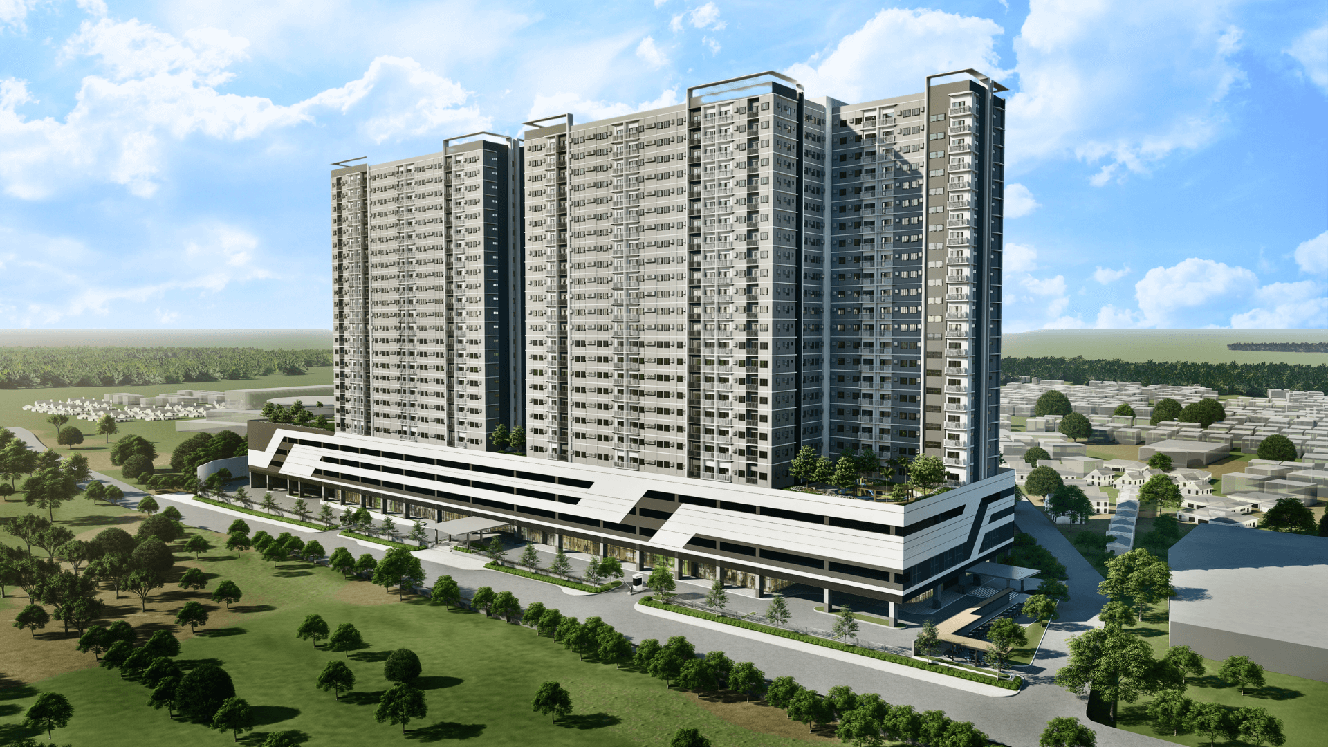 Twin Residences Facade